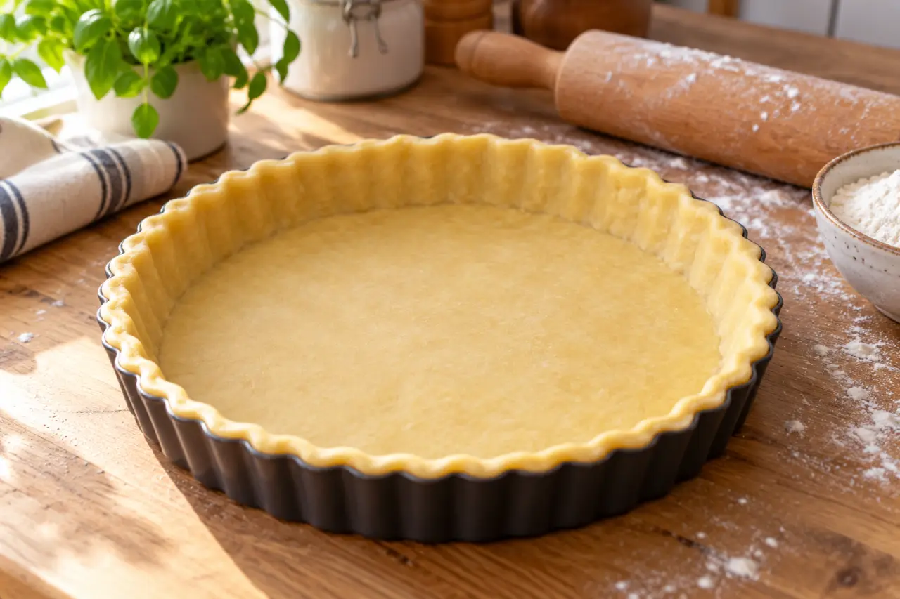 Cuire une pâte à blanc sans poids : un fond plat commence avant le four