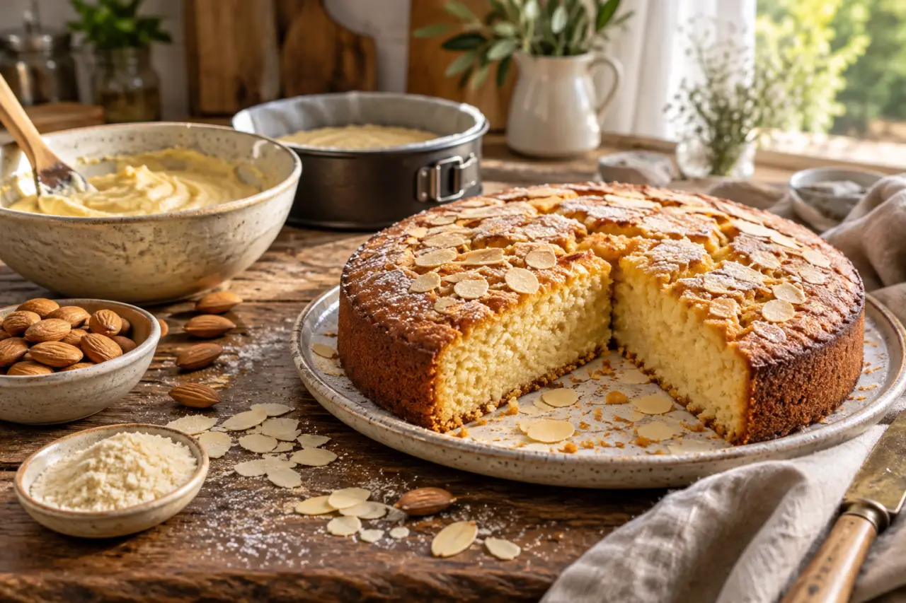 Gâteau fondant à la poudre d’amande : 4 étapes pour une texture irrésistible